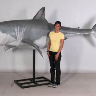 Great White Shark Statue 11 Ft.