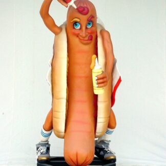 Hot Dog Man Statue - 6ft.