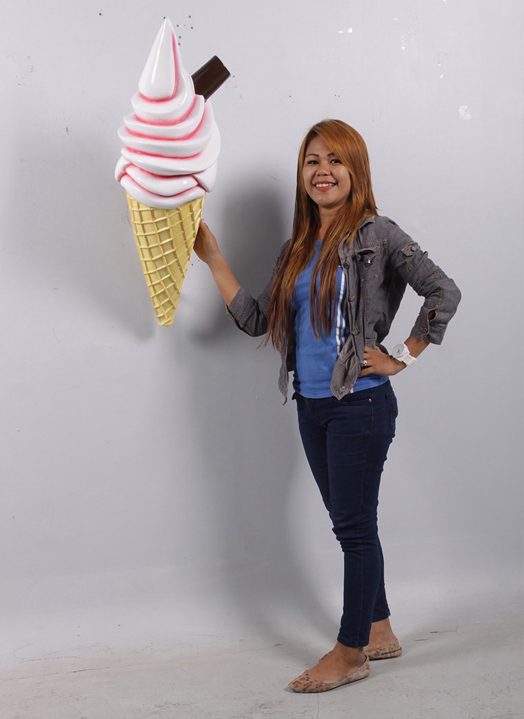 Mini Soft Serve Ice Cream Wall Mount