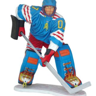Ice Hockey Player Statue