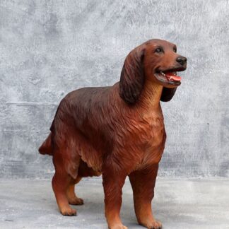 Irish Setter Dog Statue