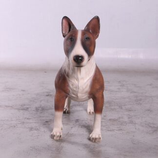 Light Brown Bull Terrier Statue