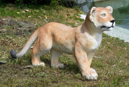 Lion Cub Standing Statue
