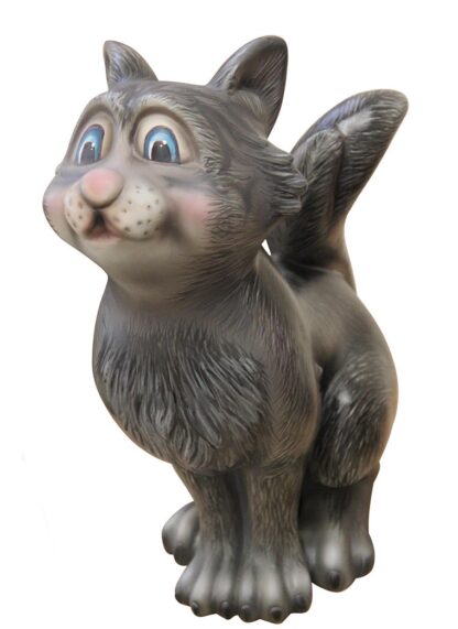 Comic Male Cat Statue