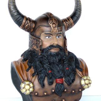 Male Viking Head Bust