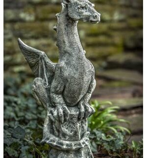 Cast Stone Medieval Abraxas Dragon