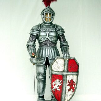 Medieval Knight Statue - 6ft