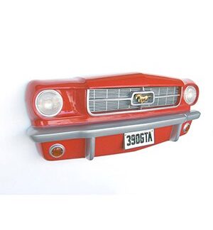 Front Mustang-Car Wall Decor
