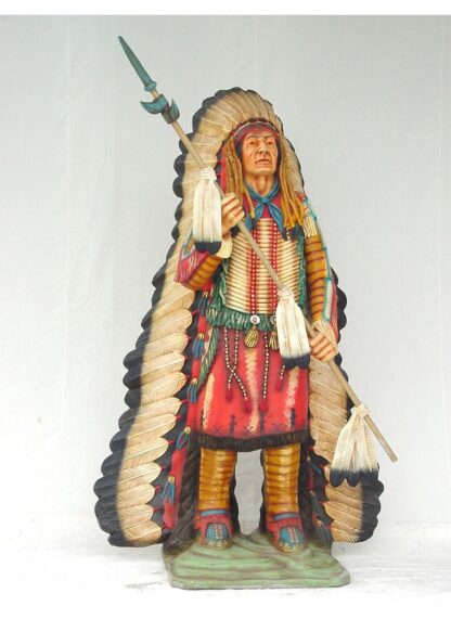 Native American Chief Statue