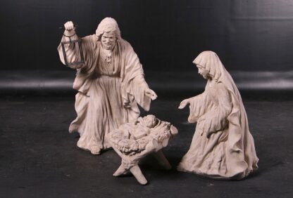 Catholic Nativity Set in Roman Stone Finish