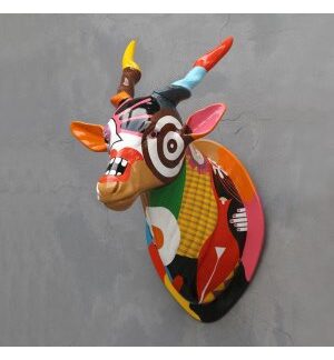 Pop Art Oryx Head