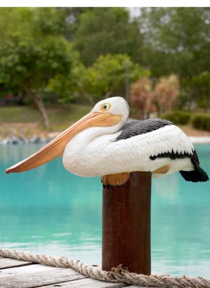 Pelican On Post Statue
