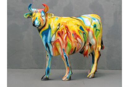 Popart Cow Statue
