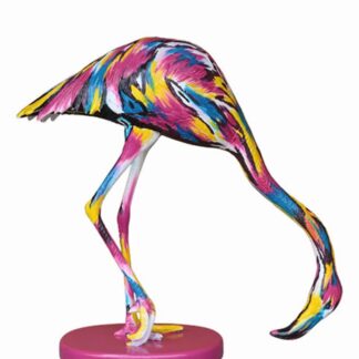Popart Flamingo Statue