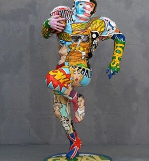 Pop Art Football Player 6ft