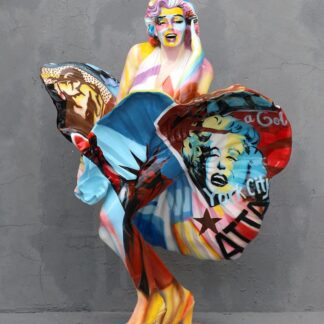Popart Marilyn Monroe Statue