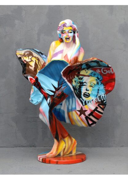 Popart Marilyn Monroe Statue