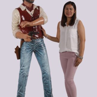 Gunslinger Cowboy Statue