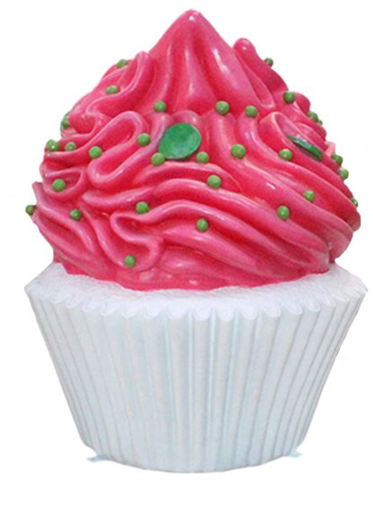 Giant Red Icing Cupcake