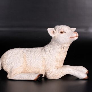 Goat - Kid Resting Statue