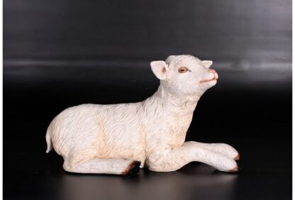 Goat - Kid Resting Statue
