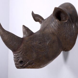 Rhinoceros Head Wall Mount