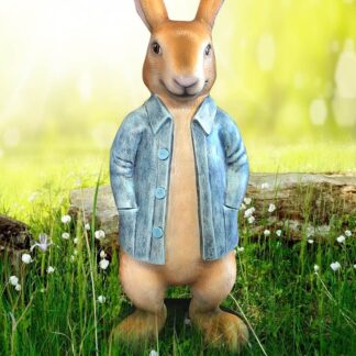 Rob Rabbit Statue with Long Jacket