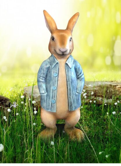 Rob Rabbit Statue with Long Jacket