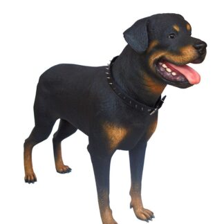 Rottweiler Dog Statue