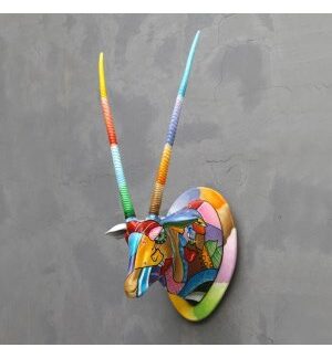 Pop Art Sable Oryx Head