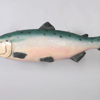 Hanging Salmon Statue