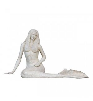 Life Size Mermaid Sandstone Finish
