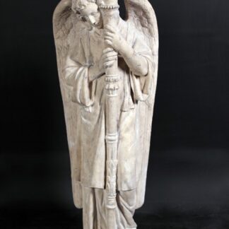 San Gabriel Candle Holder Statue