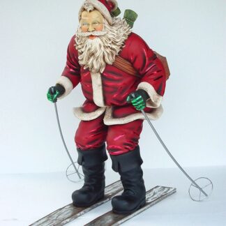 6 ft. Santa Skiing Statue