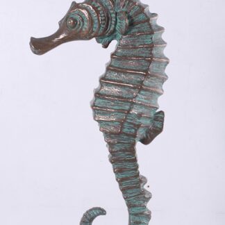 Seahorse 34" Statue in Bronze Finish