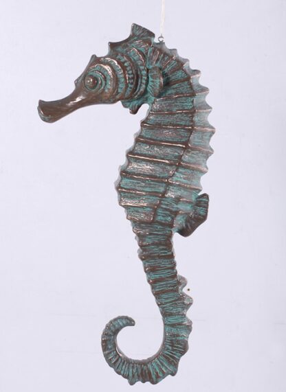 Seahorse 34" Statue in Bronze Finish