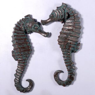 Seahorse 24" (Set of 2) in Bronze Finish