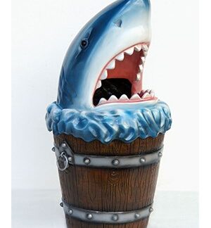 Shark Head Garbage Bin