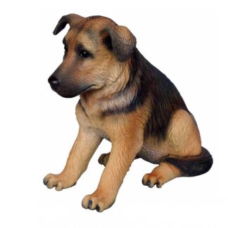 Shepherd Puppy Statue