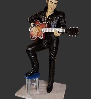 Singer Standing on Stool 6ft