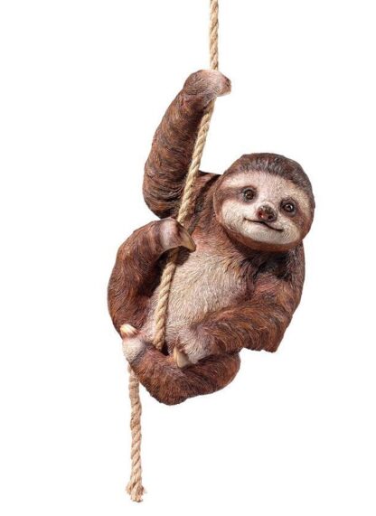 Hazelnut The Three Toed Hanging Sloth Statue