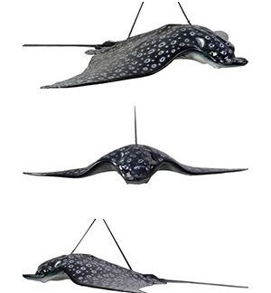 Fiberglass Spotted Eagle Ray Hanging Statue