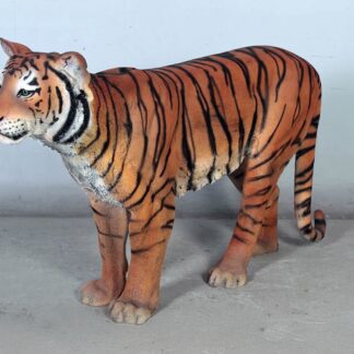 Tiger Statue Sumatran Safari Theme Prop