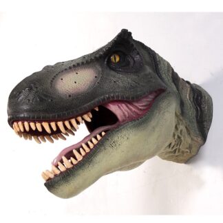 T-Rex Head Wall Trophy Mount Statue