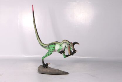 Ferocious Velociraptor Statue