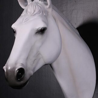 White Horse Head Wall Mount