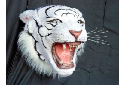 White Tiger Head Wall Mount
