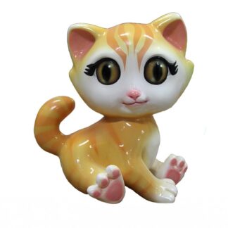 Yellow Kitten Statue